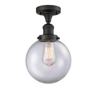 A thumbnail of the Innovations Lighting 517-1CH-8 Beacon Oil Rubbed Bronze / Clear