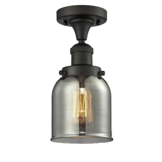 A thumbnail of the Innovations Lighting 517-1CH Small Bell Oiled Rubbed Bronze / Smoked