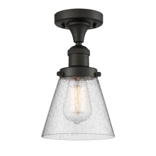 A thumbnail of the Innovations Lighting 517-1CH Small Cone Oiled Rubbed Bronze / Seedy