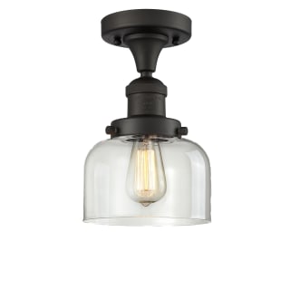 A thumbnail of the Innovations Lighting 517-1CH Large Bell Oiled Rubbed Bronze / Clear