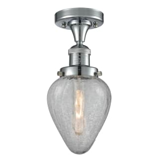 A thumbnail of the Innovations Lighting 517-1CH Geneseo Polished Chrome / Clear Crackle