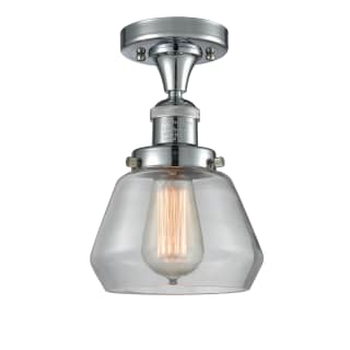 A thumbnail of the Innovations Lighting 517-1CH Fulton Polished Chrome / Clear