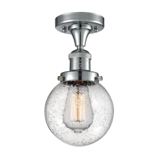 A thumbnail of the Innovations Lighting 517-1CH-6 Beacon Polished Chrome / Seedy