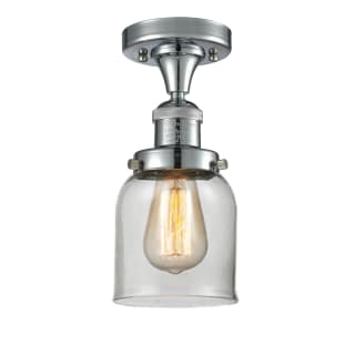 A thumbnail of the Innovations Lighting 517-1CH Small Bell Polished Chrome / Clear