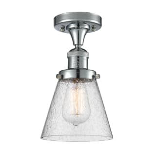 A thumbnail of the Innovations Lighting 517-1CH Small Cone Polished Chrome / Seedy