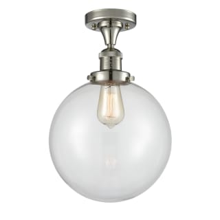A thumbnail of the Innovations Lighting 517 X-Large Beacon Polished Nickel / Clear