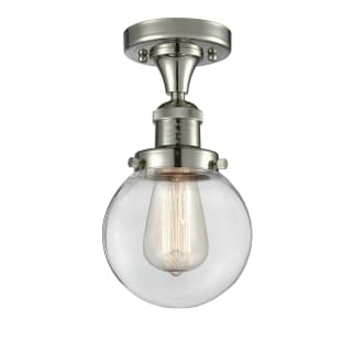 A thumbnail of the Innovations Lighting 517-1CH-6 Beacon Polished Nickel / Clear