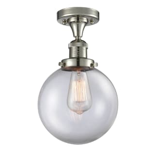 A thumbnail of the Innovations Lighting 517-1CH-8 Beacon Polished Nickel / Clear