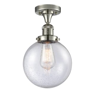 A thumbnail of the Innovations Lighting 517-1CH-8 Beacon Polished Nickel / Seedy