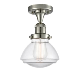 A thumbnail of the Innovations Lighting 517-1CH Olean Polished Nickel / Clear