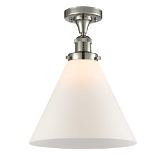 A thumbnail of the Innovations Lighting 517 X-Large Cone Polished Nickel / Matte White