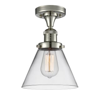 A thumbnail of the Innovations Lighting 517-1CH Large Cone Polished Nickel / Clear