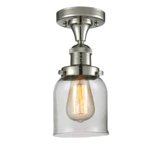 A thumbnail of the Innovations Lighting 517-1CH Small Bell Polished Nickel / Clear