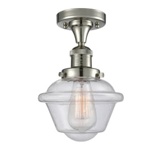 A thumbnail of the Innovations Lighting 517-1CH Small Oxford Polished Nickel / Seedy