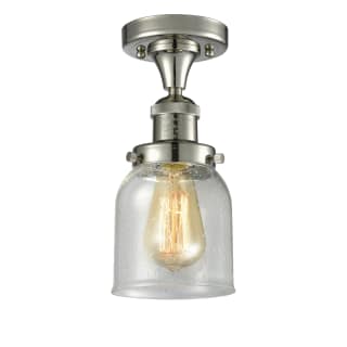 A thumbnail of the Innovations Lighting 517-1CH Small Bell Polished Nickel / Seedy