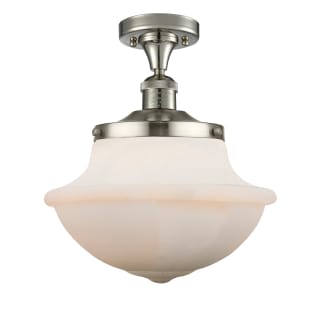 A thumbnail of the Innovations Lighting 517 Large Oxford Polished Nickel / Matte White