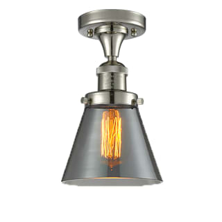 A thumbnail of the Innovations Lighting 517-1CH Small Cone Polished Nickel / Smoked