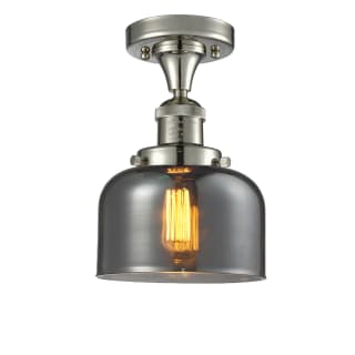 A thumbnail of the Innovations Lighting 517-1CH Large Bell Polished Nickel / Smoked