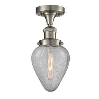 A thumbnail of the Innovations Lighting 517-1CH Geneseo Brushed Satin Nickel / Clear Crackle