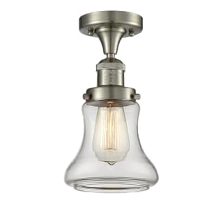A thumbnail of the Innovations Lighting 517-1CH Bellmont Brushed Satin Nickel / Clear