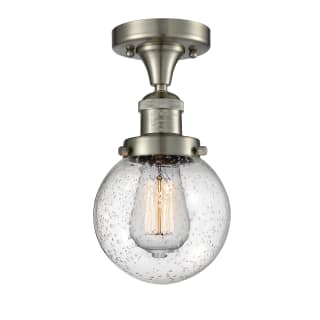 A thumbnail of the Innovations Lighting 517-1CH-6 Beacon Brushed Satin Nickel / Seedy