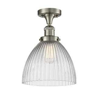 A thumbnail of the Innovations Lighting 517 Seneca Falls Brushed Satin Nickel / Clear Halophane