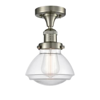 A thumbnail of the Innovations Lighting 517-1CH Olean Brushed Satin Nickel / Clear