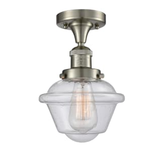 A thumbnail of the Innovations Lighting 517-1CH Small Oxford Brushed Satin Nickel / Seedy