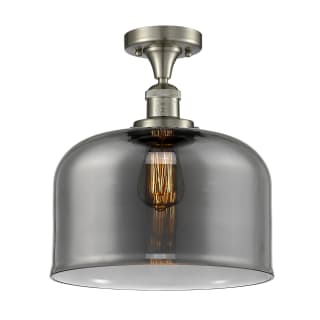A thumbnail of the Innovations Lighting 517 X-Large Bell Brushed Satin Nickel / Plated Smoke