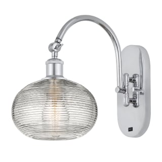 A thumbnail of the Innovations Lighting 518-1W-12-8 Ithaca Sconce Polished Chrome / Clear Ithaca