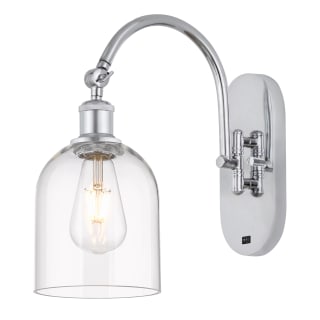 A thumbnail of the Innovations Lighting 518-1W-13-6 Bella Sconce Polished Chrome / Clear