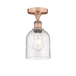 A thumbnail of the Innovations Lighting 616-1F 10 6 Bella Semi-Flush Antique Copper / Seedy