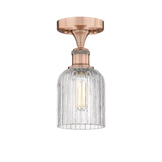 A thumbnail of the Innovations Lighting 616-1F 9 5 Bridal Veil Semi-Flush Antique Copper