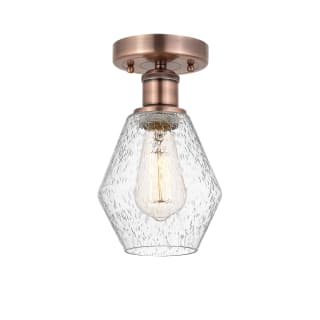 A thumbnail of the Innovations Lighting 616-1F-11-6 Cindyrella Semi-Flush Antique Copper / Seedy