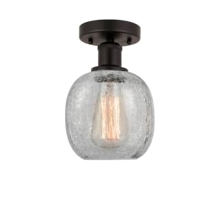 A thumbnail of the Innovations Lighting 616-1F-11-6 Belfast Semi-Flush Oil Rubbed Bronze / Clear Crackle