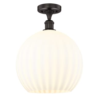 A thumbnail of the Innovations Lighting 616-1F-17-14-White Venetian-Indoor Ceiling Fixture Oil Rubbed Bronze / White Venetian