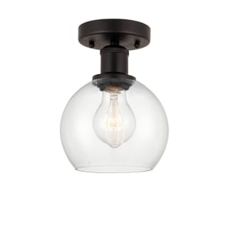 A thumbnail of the Innovations Lighting 616-1F-10-6 Athens Semi-Flush Oil Rubbed Bronze / Clear