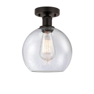 A thumbnail of the Innovations Lighting 616-1F-13-8 Athens Semi-Flush Oil Rubbed Bronze / Seedy