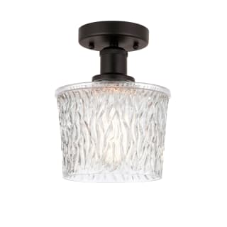 A thumbnail of the Innovations Lighting 616-1F-11-7 Niagra Semi-Flush Oil Rubbed Bronze / Clear