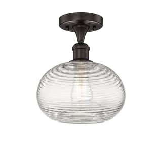 A thumbnail of the Innovations Lighting 616-1F-10-10-Ithaca-Indoor Ceiling Fixture Oil Rubbed Bronze / Clear Ithaca