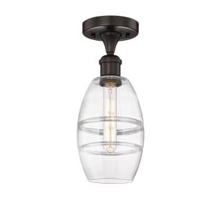 A thumbnail of the Innovations Lighting 616-1F 8 6 Vaz Semi-Flush Oil Rubbed Bronze / Clear