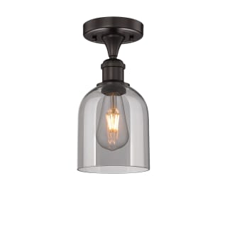 A thumbnail of the Innovations Lighting 616-1F 10 6 Bella Semi-Flush Oil Rubbed Bronze / Light Smoke