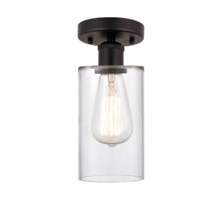 A thumbnail of the Innovations Lighting 616-1F-11-4 Clymer Semi-Flush Oil Rubbed Bronze / Clear
