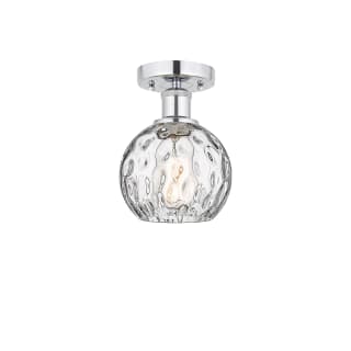 A thumbnail of the Innovations Lighting 616-1F-11-6 Athens Semi-Flush Polished Chrome / Clear Water Glass