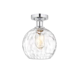 A thumbnail of the Innovations Lighting 616-1F-13-8 Athens Semi-Flush Polished Chrome / Clear Water Glass