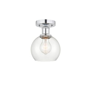 A thumbnail of the Innovations Lighting 616-1F-10-6 Athens Semi-Flush Polished Chrome / Clear