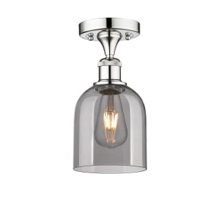 A thumbnail of the Innovations Lighting 616-1F 10 6 Bella Semi-Flush Polished Chrome / Light Smoke