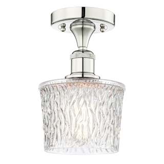 A thumbnail of the Innovations Lighting 616-1F-10-7 Niagra Semi-Flush Polished Nickel / Clear