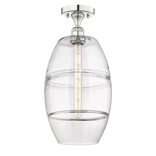 A thumbnail of the Innovations Lighting 616-1F 19 10 Vaz Semi-Flush Polished Nickel / Clear