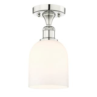 A thumbnail of the Innovations Lighting 616-1F 10 6 Bella Semi-Flush Polished Nickel / Glossy White